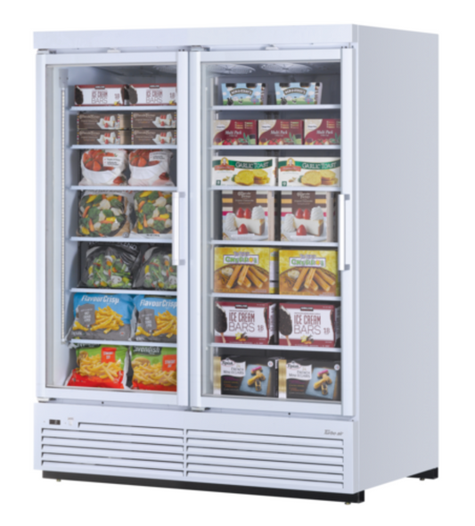 Turbo Air Super Deluxe Glass Door Merchandisers - TJMF-55SDW(B)-N