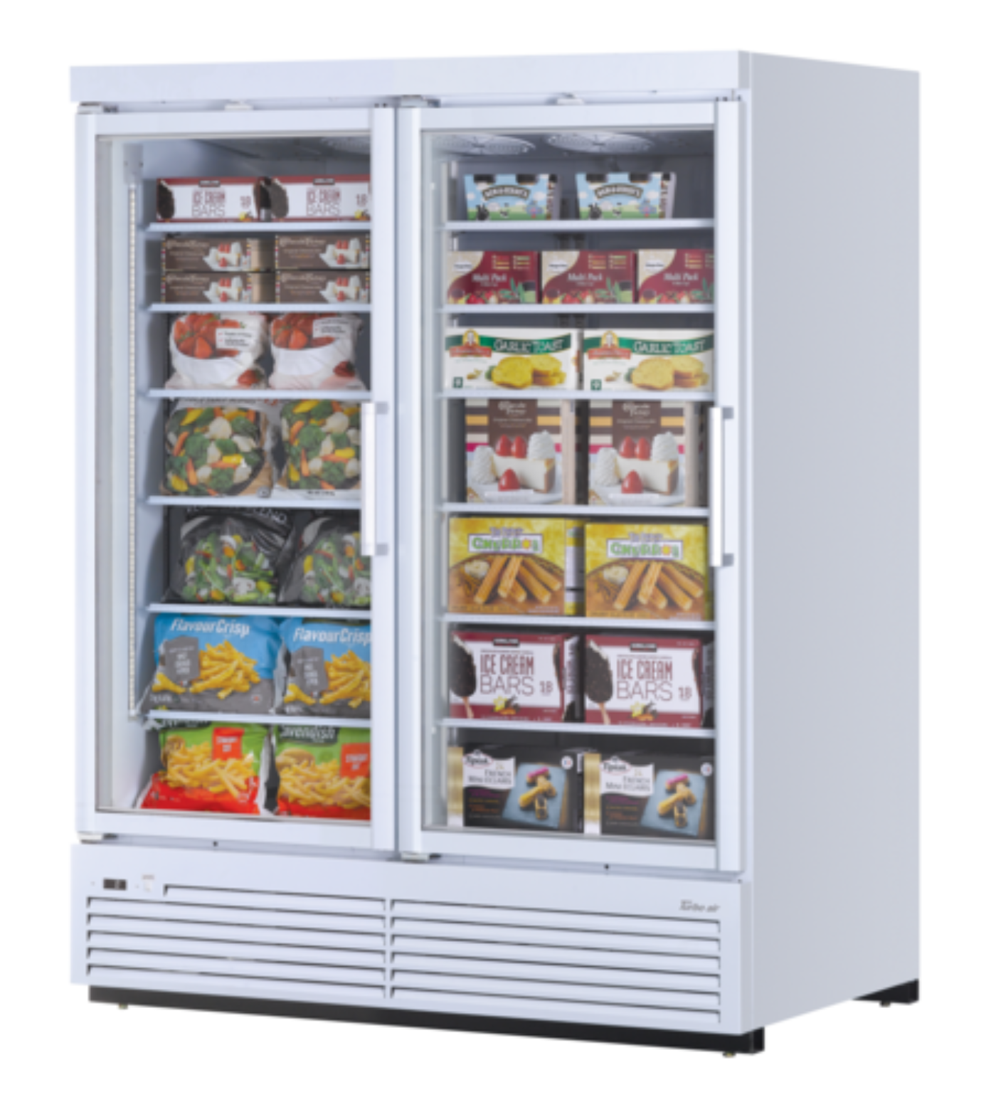 Turbo Air Super Deluxe Glass Door Merchandisers - TJMF-55SDW(B)-N