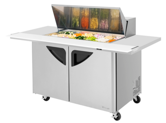 Turbo Air Super Deluxe Refrigerated Prep Tables - TST-48SD-18-E-N
