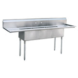 Atosa USA, Inc. MRSA-3-D Mixrite Compartment Sinks