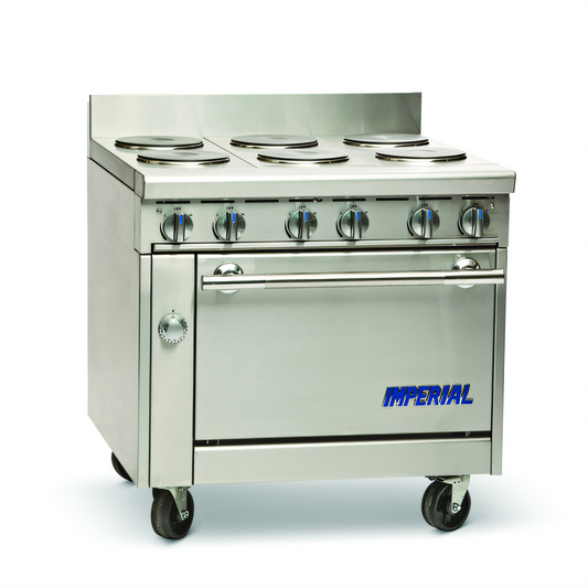 Imperial (Middleby)  Spec Series Electric Ranges - IHR-6-E-XB