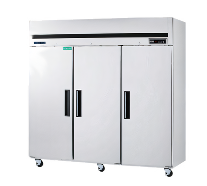 Maxx Cold MCFT-72FDHC Three-Section Upright Reach-In Freezer - 66.7 cu. ft. - MCFT-72FDHC