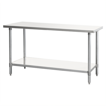 Atosa USA, Inc. 2 Mixrite Stainless Steel Prep Tables - SSTW-3072