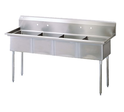 Turbo Air TSA-4-N Compartment Sinks - TSA-4-N