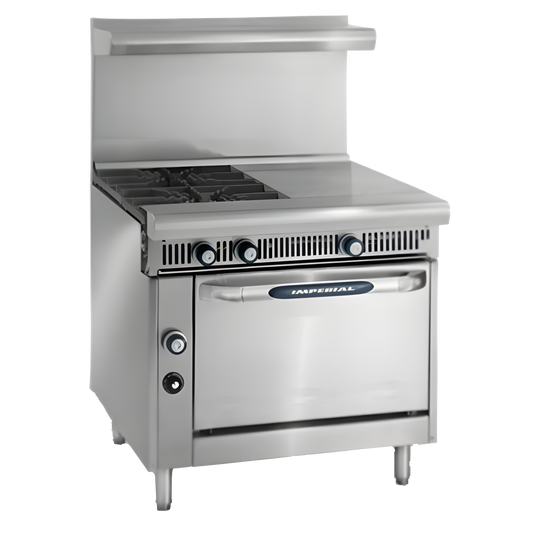Imperial (Middleby) Spec Series Gas Ranges -  IHR-2HT-2