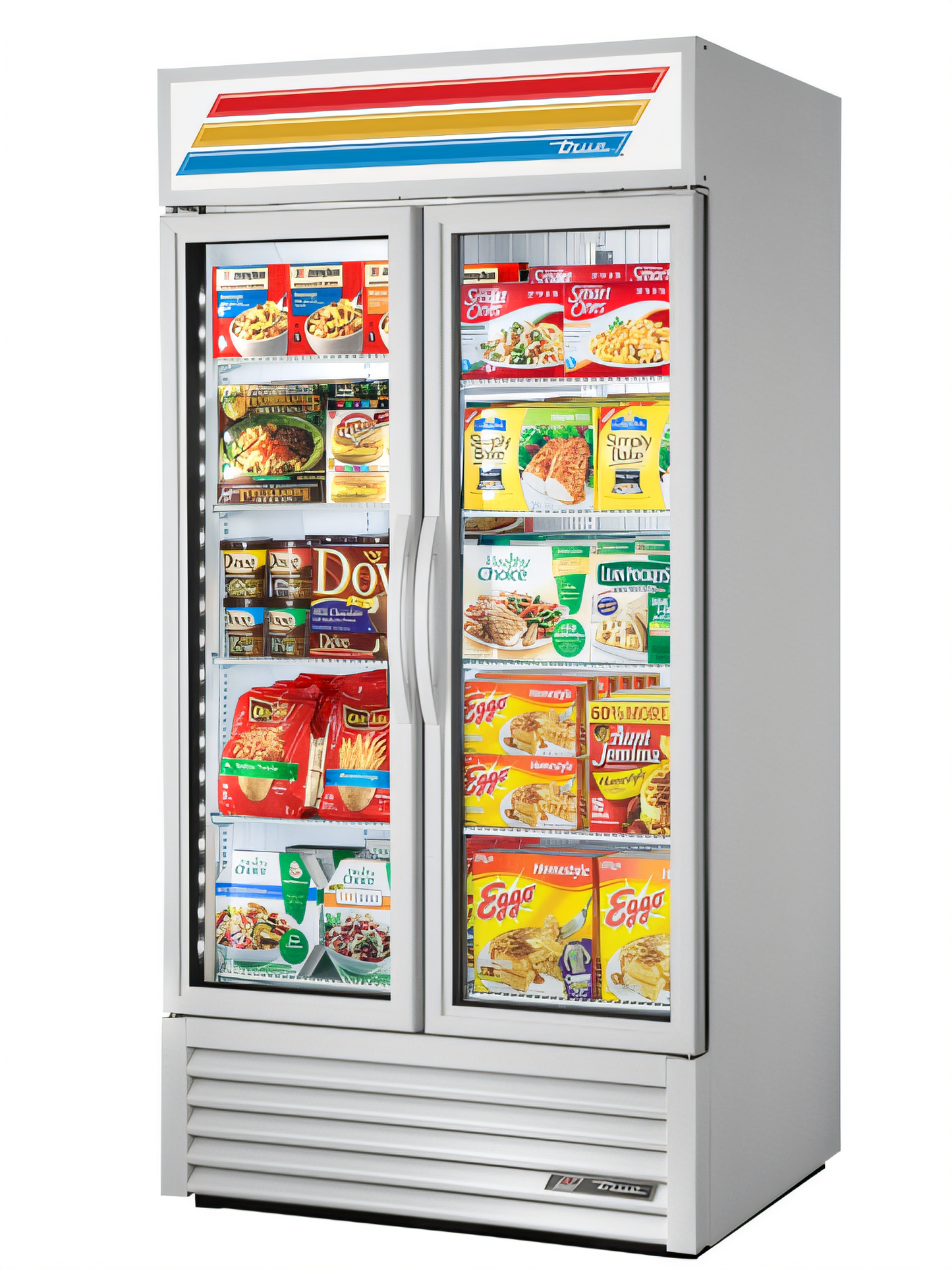True Mfg. - General Foodservice GDM-35F-HC~TSL01 Glass Door Merchandisers - GDM-35F-HC~TSL01