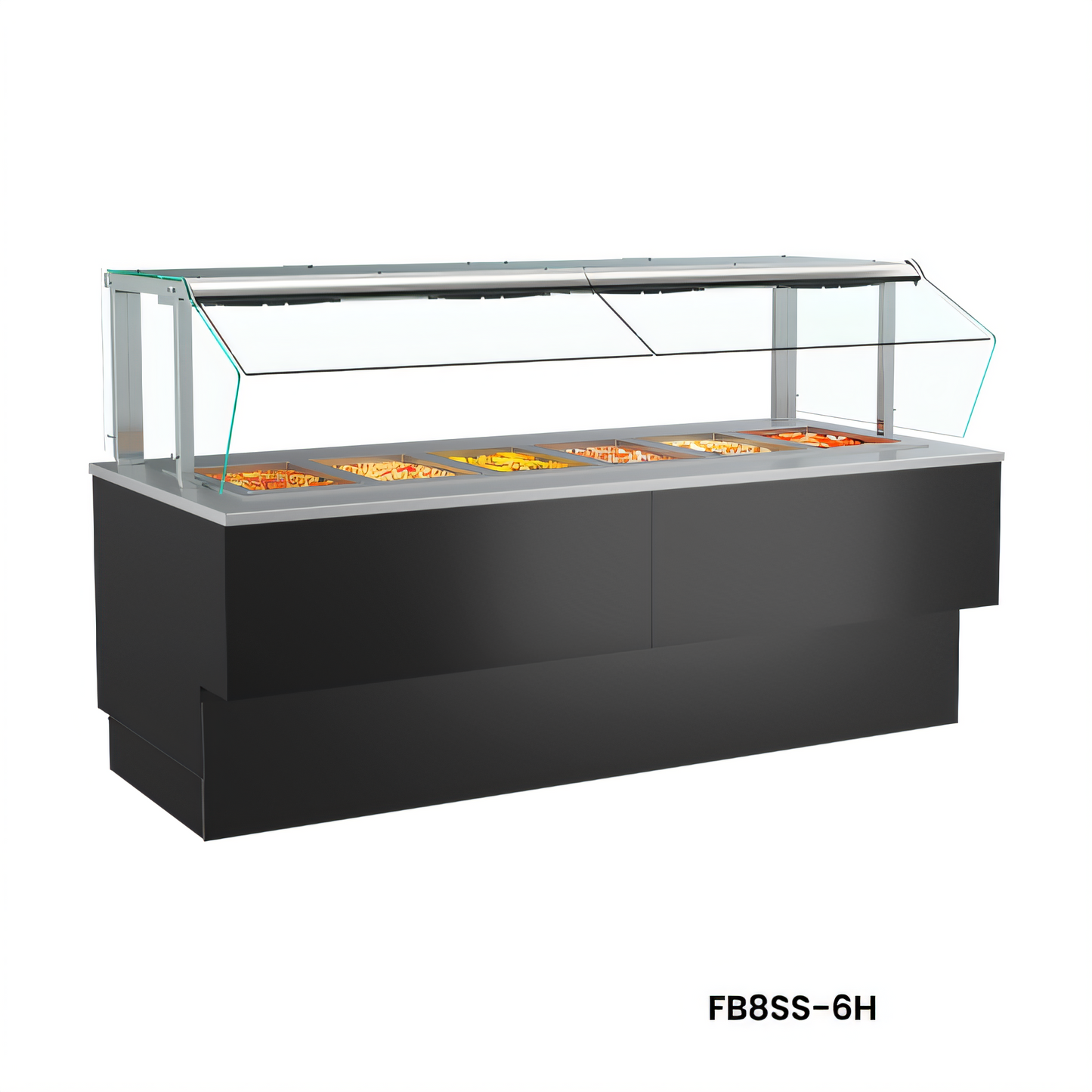 Structural Concepts FB8SS-6H Grocerant Hot Food Displays - FB8SS-6H