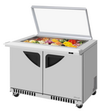 Turbo Air Super Deluxe Refrigerated Prep Tables - TST-48SD-18-FB-N-GL