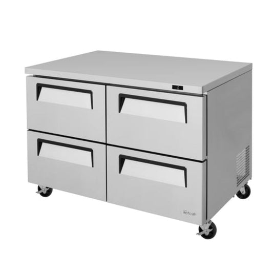 Turbo Air Super Deluxe Undercounter & Worktop Refrigeration - TUF-48SD-D4-N