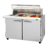 Turbo Air PRO Refrigerated Prep Tables - PST-48-18-N-CL