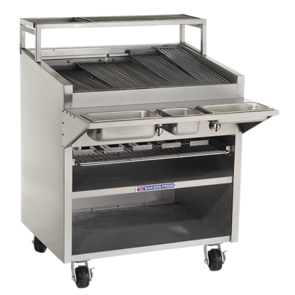 Bakers Pride (Middleby) Dante Series Gas Charbroilers - F-36RS-C