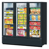 Turbo Air Super Deluxe Glass Door Merchandisers - TGF-72SDH-N