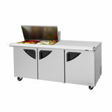 Turbo Air Super Deluxe Refrigerated Prep Tables - TST-72SD-15M-N(-LW)