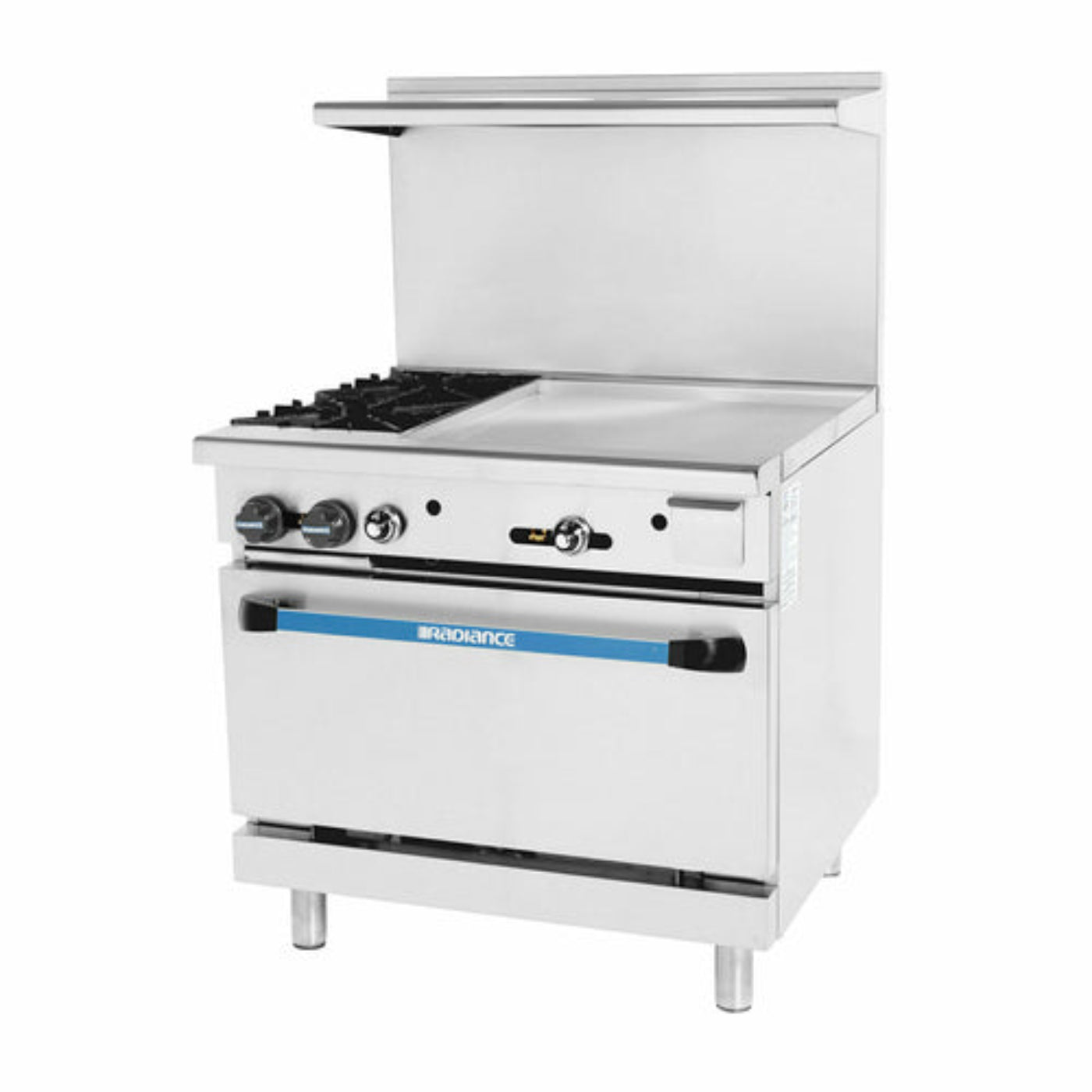Turbo Air Radiance Gas Ranges - TARG-2B24G