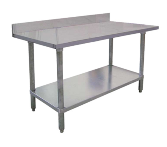 Omcan USA Standard Series Stainless Steel Prep Tables - 22091