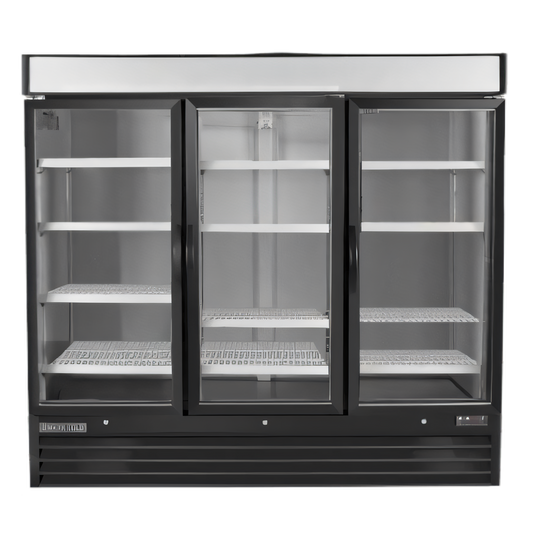 Maxximum  Maxx Cold Glass Door Merchandisers - MXM3-72FBHC