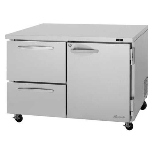 Turbo Air PRO Undercounter & Worktop Refrigeration - PUF-48-D2R(L)-N