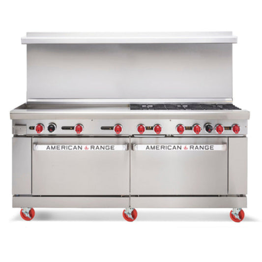 American Range Gas Ranges - AR-48G-4B-DSB