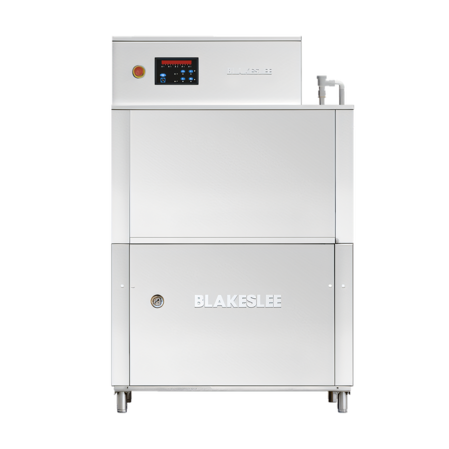Blakeslee RC44 D High-Temp Electric Floor Model Conveyor Dishwasher, Single Tank, 212 Racks/Hour