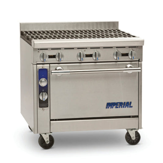 Imperial (Middleby) Spec Series Gas Ranges -  IHR-6-XB