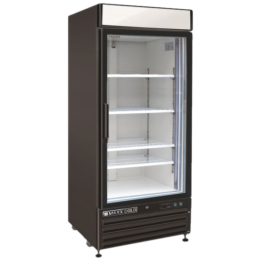 Maxximum  Maxx Cold Glass Door Merchandisers - MXM1-16FBHC