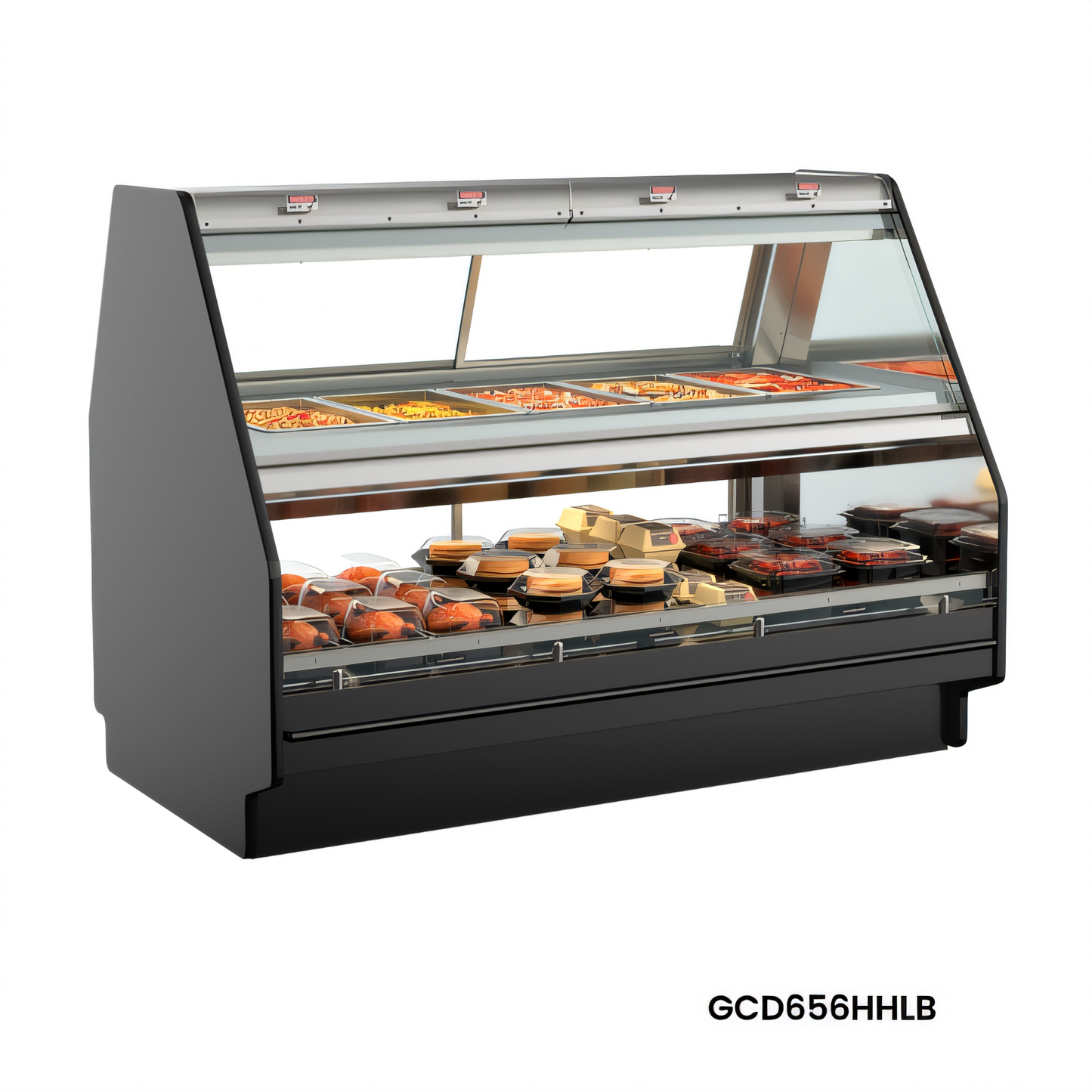 Structural Concepts GCD856HHLB Fusion Hot Food Displays - GCD856HHLB