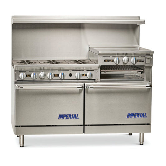 Imperial (Middleby) Pro Series Gas Ranges - IR-6-RG24-XB