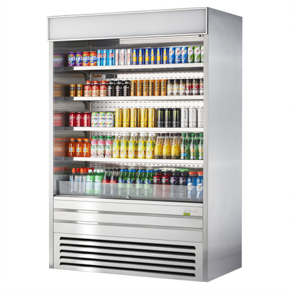 Turbo Air TOM-60ES-N Open-Air Coolers - TOM-60ES-N