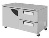 Turbo Air Super Deluxe Undercounter & Worktop Refrigeration - TUF-60SD-D2-N