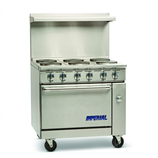 Imperial (Middleby)  Pro Series Electric Ranges - IR-6-E