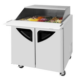 Turbo Air Super Deluxe Refrigerated Prep Tables - TST-36SD-15-N-SL