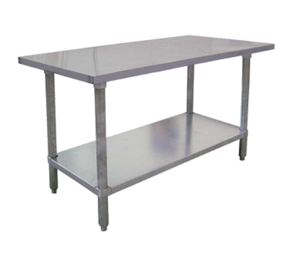 Omcan USA Stainless Steel Prep Tables - 19139