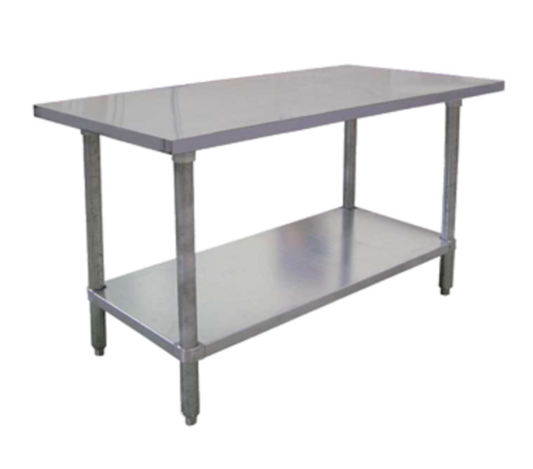 Omcan USA Stainless Steel Prep Tables - 19139