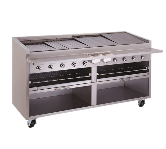 Bakers Pride (Middleby) Dante Series Gas Charbroilers - F-72RS-C