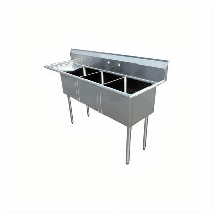 Omcan USA Compartment Sinks - 43755