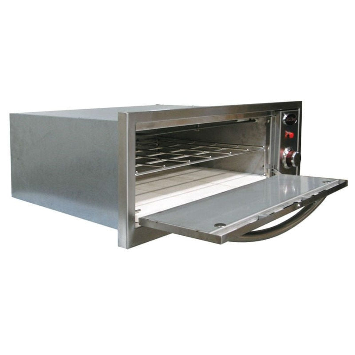 Cal Flame 2 in 1 Oven Built In Steel Warmer & Pizza Oven BBQ14967E