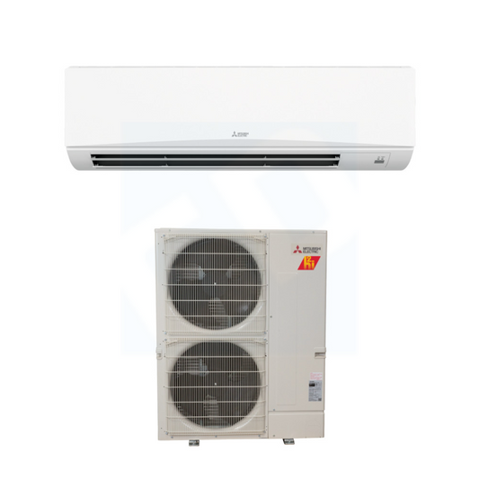 Mitsubishi  30,000 BTU 23.2 SEER2 Wall Mounted Hyper Heating Heat Pump System - R454B - PKAAK30NL/PUZAK30NLHZ