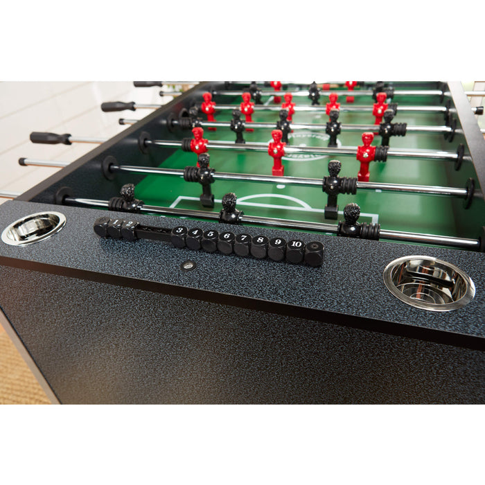 Playcraft Pitch Foosball Table Charcoal Finish - FBPICC