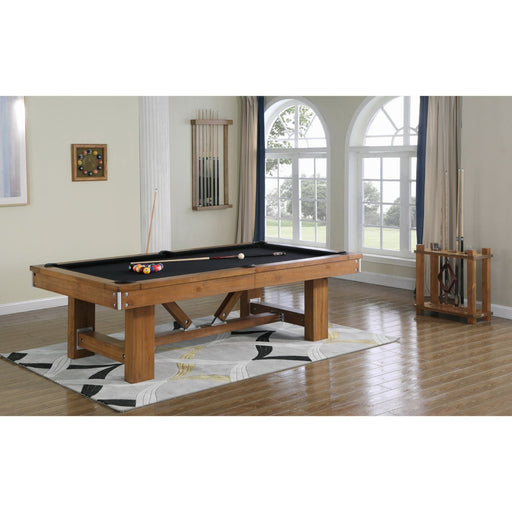 Playcraft Willow Bend Slate Pool Table w/ Dining Top & Bench - PTWILTOF07