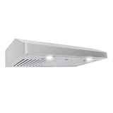 ProLine Under-Cabinet Range Hood, Convertible to Ductless, 600 CFM, Stainless Steel Proline - PLJW 185 Slim
