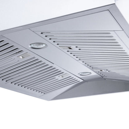 Proline PLSW ProS Wall Mount Range Hood - 550/1200 CFM | Stainless Steel | New 2025 Design | Elite Dream Home Series - PLSW ProS.30