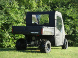 3 Star UTV Polaris Ranger 2-Passenger 500/700 (2002-2008) - Full Cab Enclosure for Hard Windshield -POLRGR-FCF-BLK