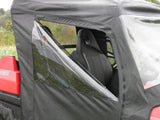 3 Star UTV Polaris Ranger 2-Passenger 500/700 (2002-2008) - Soft Doors - POLRGR-DOF-BLK