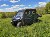 3 Star UTV Polaris Ranger Crew 1000 - Soft Doors - POLC10-DOF-BLK