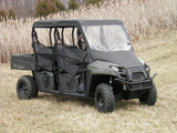 3 Star UTV Polaris Ranger Crew 570 Mid Size - 4 Passenger - Vinyl Windshield/Top Combo - POLC57-WTO-BLK