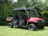3 Star UTV Polaris Ranger Crew 700 (2008-2009) - Vinyl Windshield/Top Combo - POLCR9-WTO-BLK