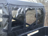 3 Star UTV Polaris Ranger Full-Size Crew 570 - 6 Passenger - Full Cab Enclosure for Hard Windshield - POLCR0-FCF-BLK