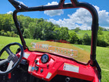 3 Star UTV Polaris RZR 570/800/900 - 1 Pc Scratch-Resistant Windshield with Clamp and Vent Options - POLRZR-GX1-MR1