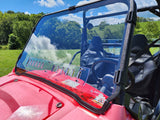 3 Star UTV Polaris RZR 570/800/900 - 1 Pc Scratch-Resistant Windshield with Clamp and Vent Options - POLRZR-GX1-MR1