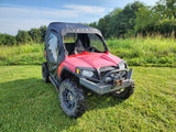 3 Star UTV Polaris RZR 570/800/900 - Full Cab Enclosure for Hard Windshield - POLRZR-FCF-BLK